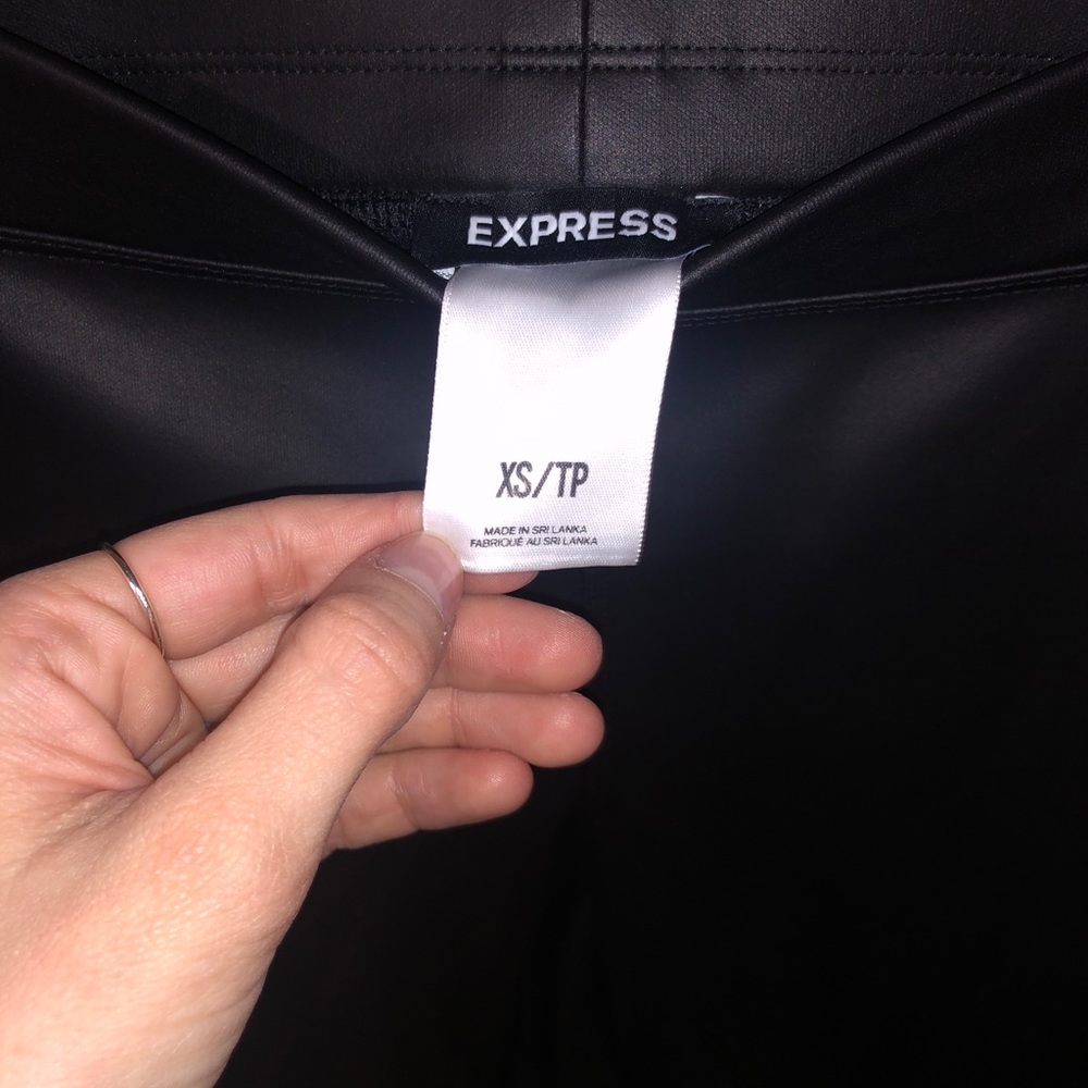 Express Leather Leggings
